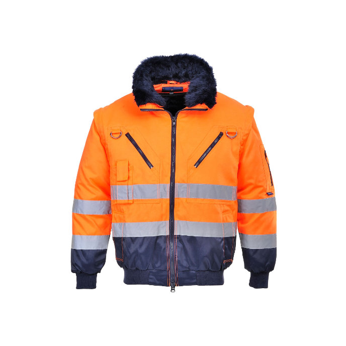 Portwest PJ50 Hi-Vis Pilot Bunda 3 v 1