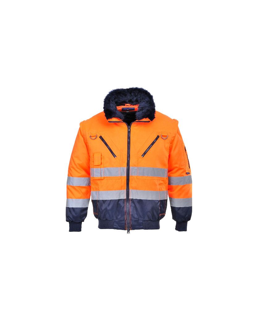 Portwest PJ50 Hi-Vis Pilot Bunda 3 v 1