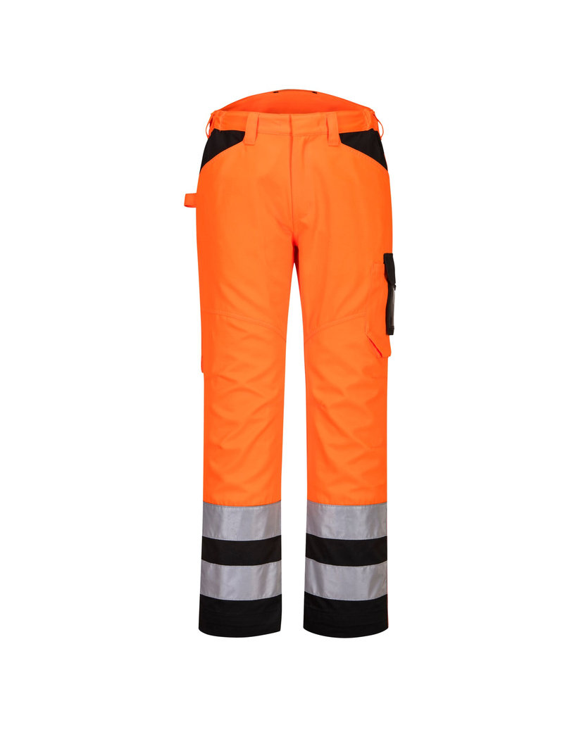 Portwest PW241 PW2 Hi-Vis Reflexné pracovné nohavice