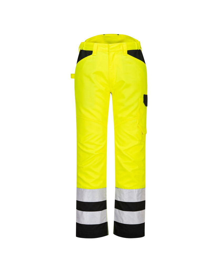 Portwest PW241 PW2 Hi-Vis Reflexné pracovné nohavice