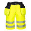 Portwest PW343 PW3 Hi-Vis Reflexné krátke nohavice
