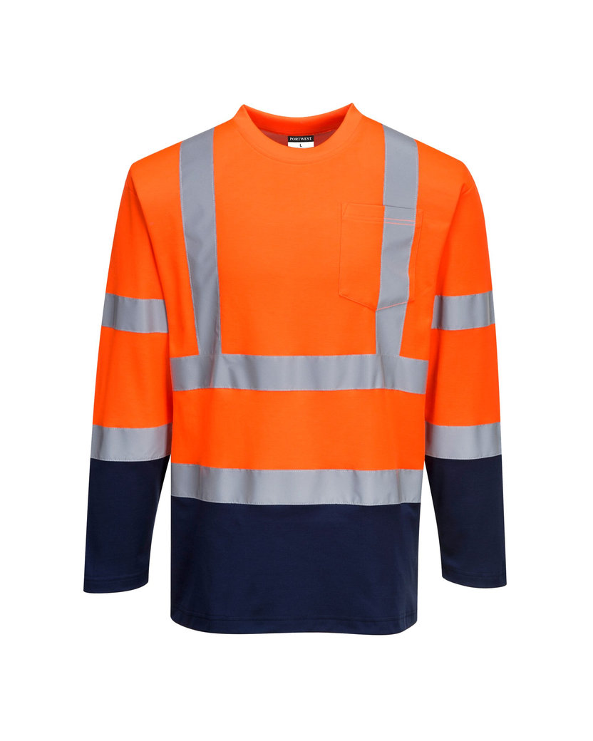 Portwest S280 Hi-Vis Comfort L/S Reflexné tričko s dlhým rukávom