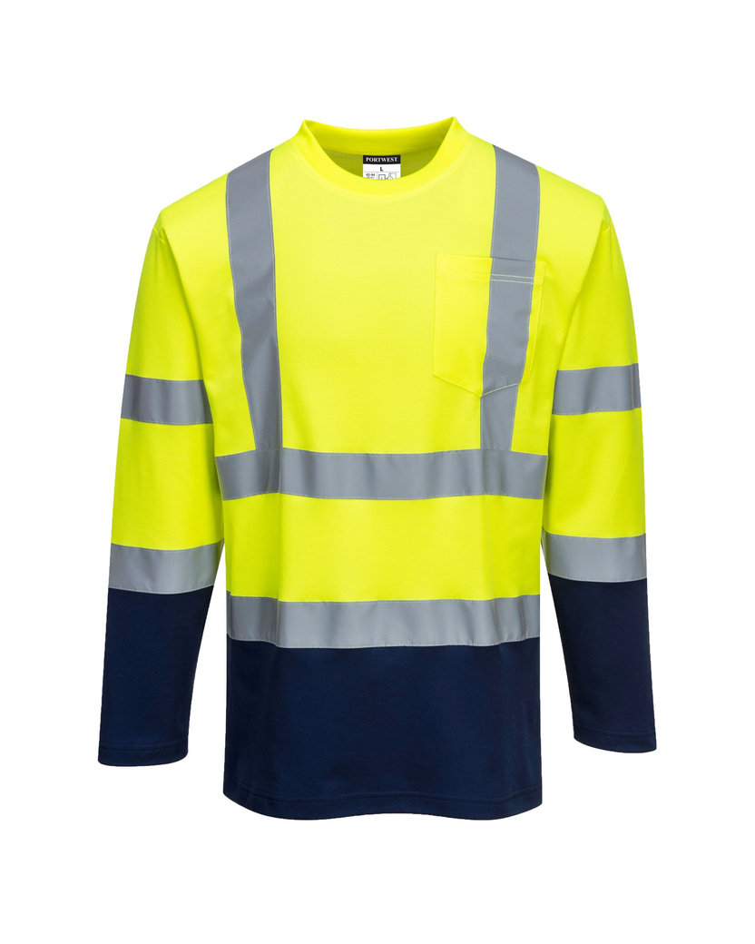 Portwest S280 Hi-Vis Comfort L/S Reflexné tričko s dlhým rukávom
