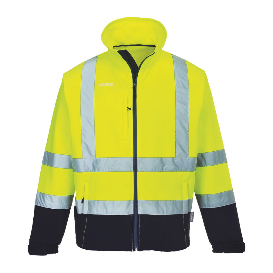 Portwest S425 Hi-Vis Reflexná softshellová bunda