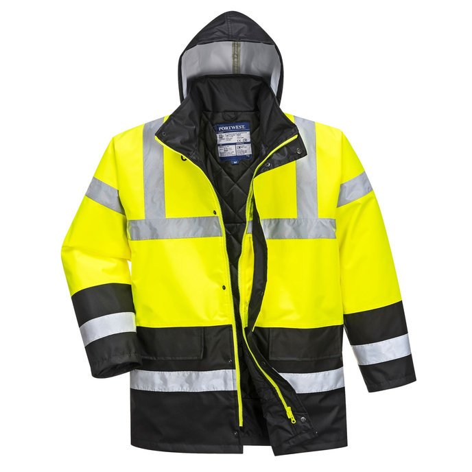 Portwest S466 Hi-Vis Contrast Traffic Reflexná bunda