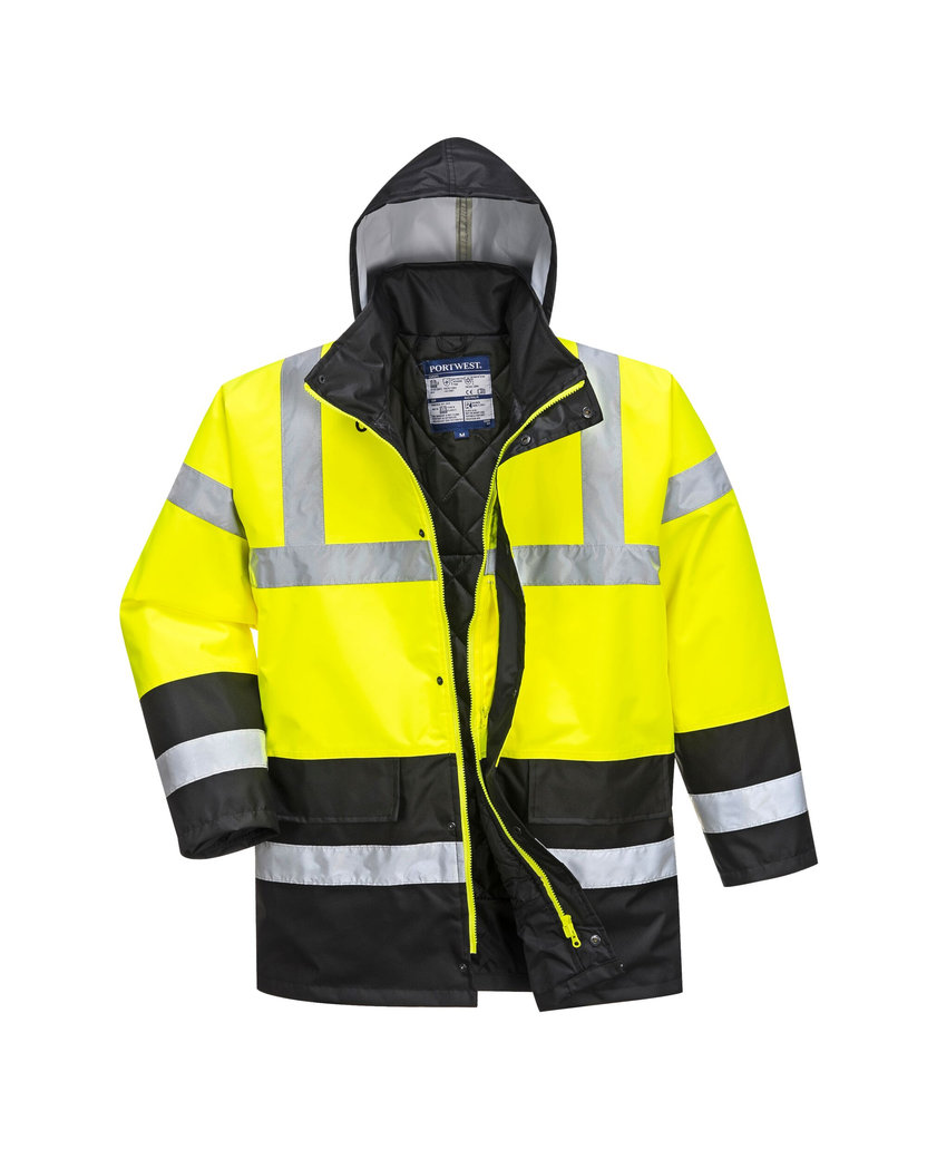 Portwest S466 Hi-Vis Contrast Traffic Reflexná bunda