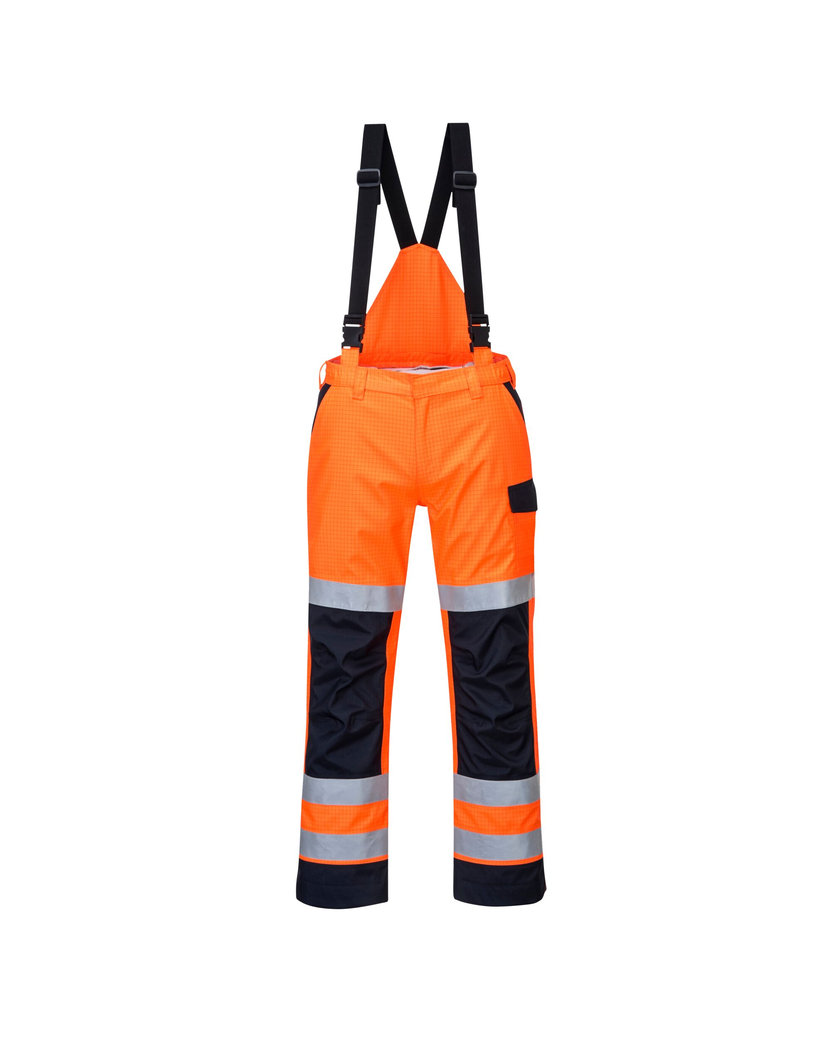 Portwest MV71 Modaflame Rain Multi Norm Nehorľavé nohavice na traky