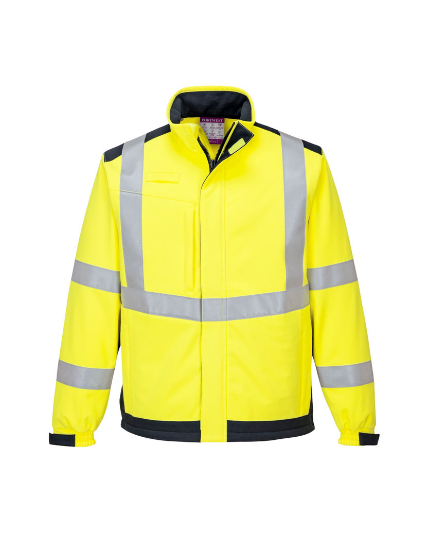 Portwest MV72 Modaflame Multi Norm Softshellová nehorľavá bunda