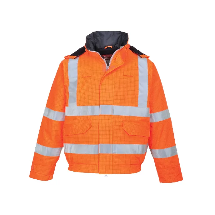 Portwest S773 Bizflame Rain Hi-Vis Nehorľavá antistatická reflexná bunda