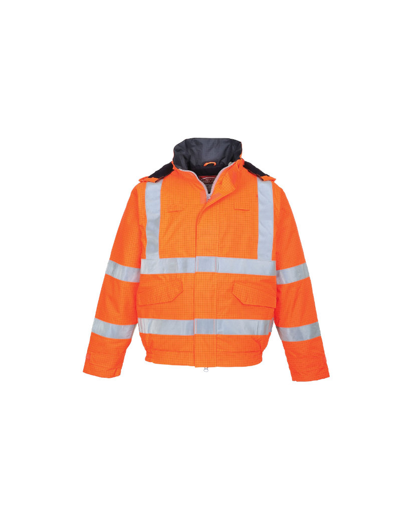 Portwest S773 Bizflame Rain Hi-Vis Nehorľavá antistatická reflexná bunda