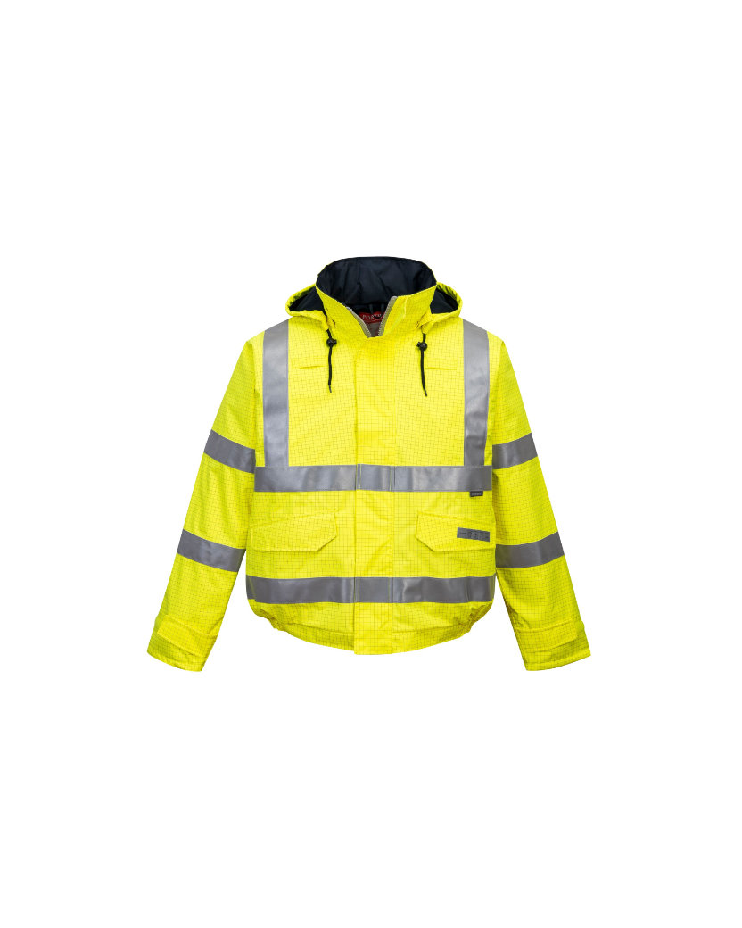 Portwest S773 Bizflame Rain Hi-Vis Nehorľavá antistatická reflexná bunda