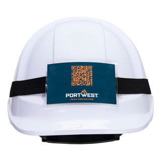 Portwest PA40 Univerzálny držiak ID karty na prilbu
