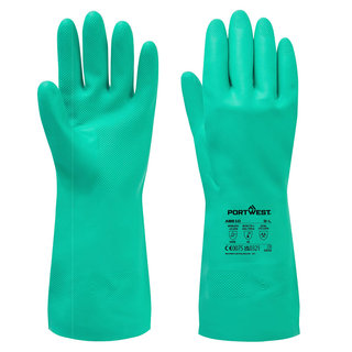 Portwest AB810 Chem 320 Nitrilové chemické rukavice 12 párov