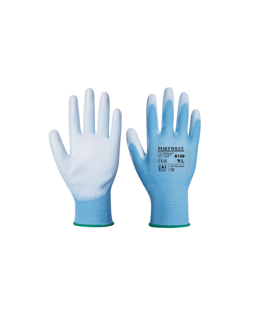Portwest A120 PU Palm Pracovné rukavice 12 párov