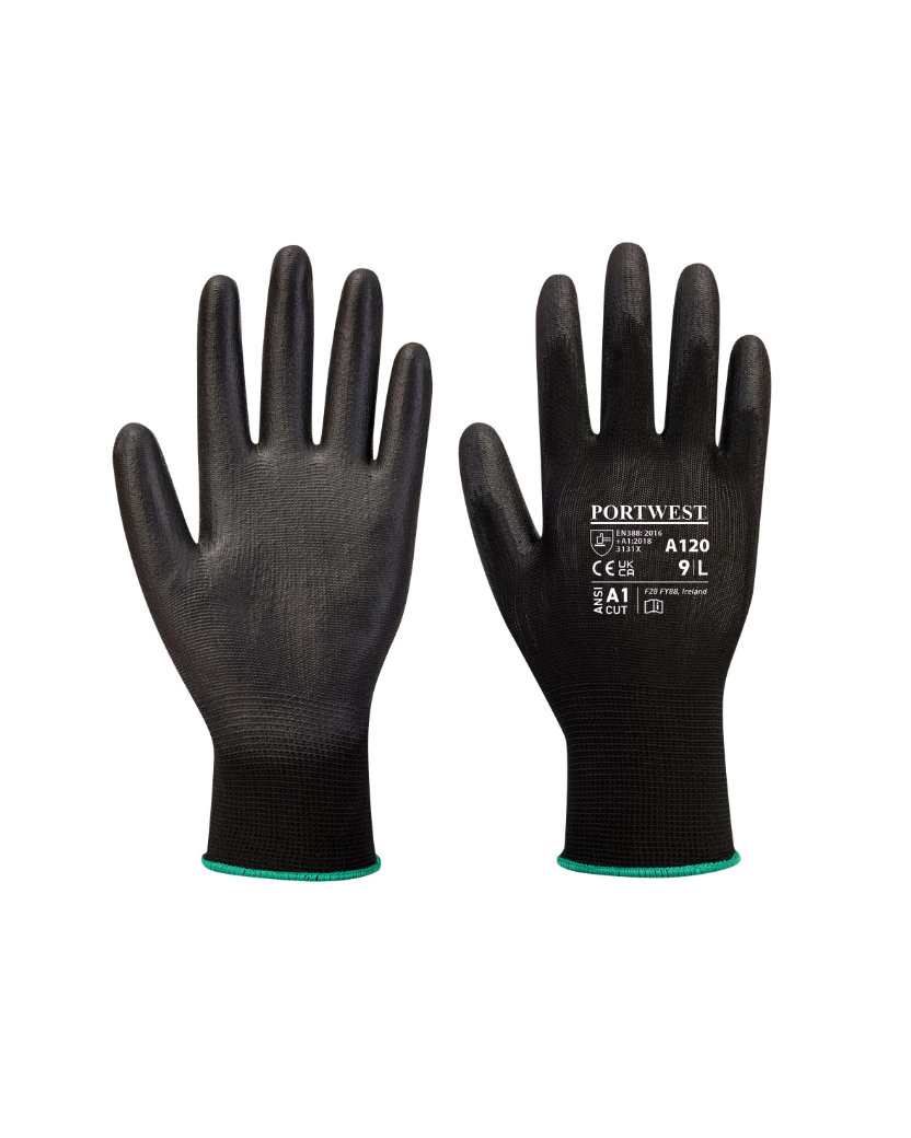 Portwest A120 PU Palm Pracovné rukavice 12 párov