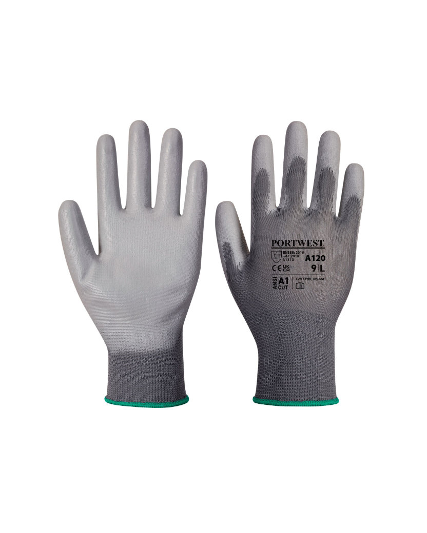 Portwest A120 PU Palm Pracovné rukavice 12 párov