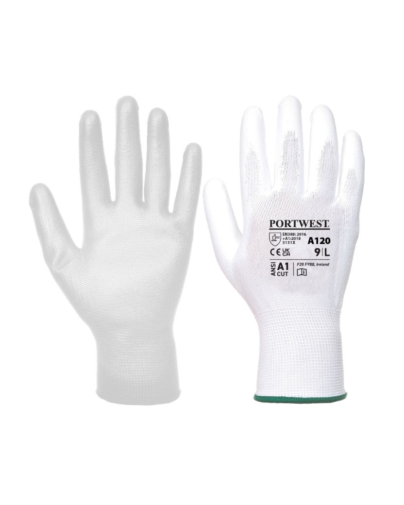 Portwest A120 PU Palm Pracovné rukavice 12 párov
