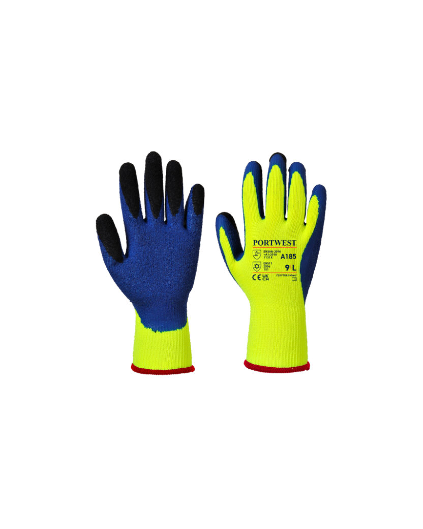 Portwest A185 Duo Therm Zateplené pracovné rukavice 12 párov