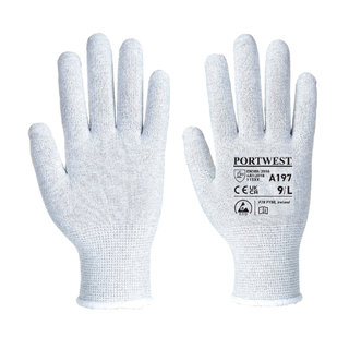 Portwest A197 Antistatic Shell ESD Pracovné rukavice 12 párov