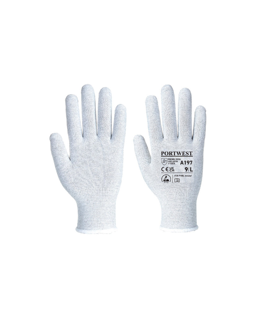 Portwest A197 Antistatic Shell ESD Pracovné rukavice 12 párov