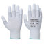 Portwest A198 PU Fingertip ESD Antistatické rukavice 12 párov