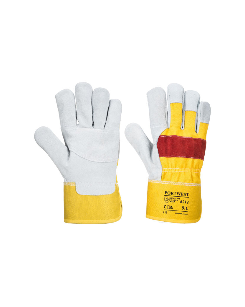 Portwest A219 Chrome Rigger Pracovné rukavice