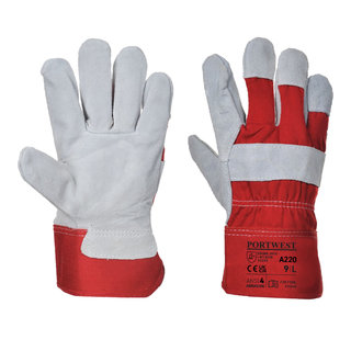 Portwest A220 Rigger Premium Chrome Pracovné rukavice 12 párov
