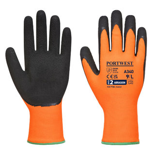 Portwest A340 Hi-Vis Grip Pracovné rukavice 12 párov