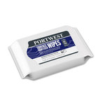 Portwest IW51 Čistiace obrúsky na čistenie povrchov (100 obrúskov)