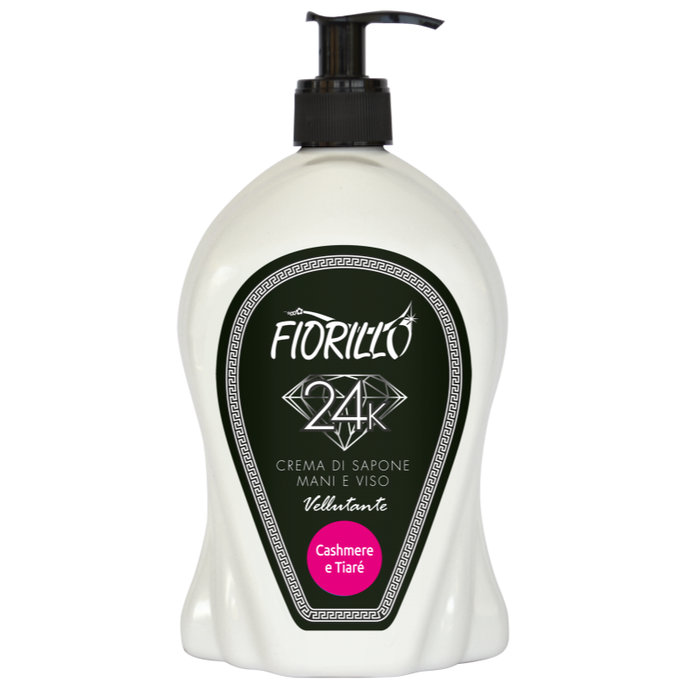 FIORILLO 24K Cashmere e Tiaré Tekuté mydlo 750 ml