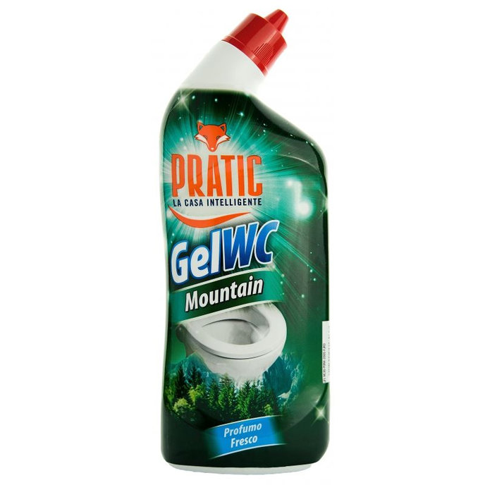 PRATIC GEL WC Mountain Čistič 750 ml