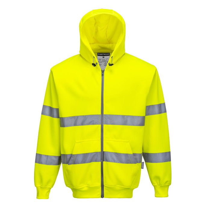 Portwest B305 Hi-Vis Reflexná mikina na zips