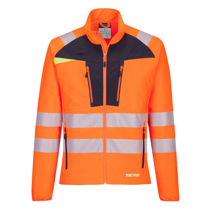 Portwest DX481 DX4 Hi-Vis Zip Base Reflexná bunda