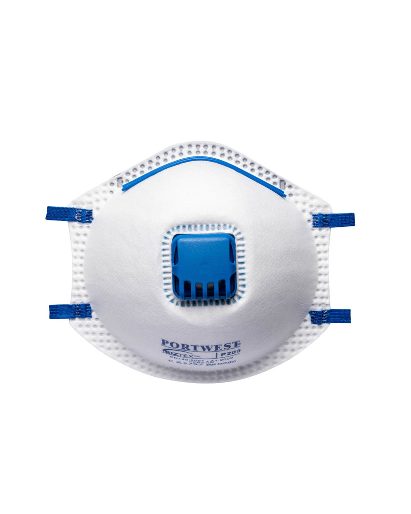 Portwest P209 FFP2 Časticový respirátor s výdychovým ventilom 3 ks