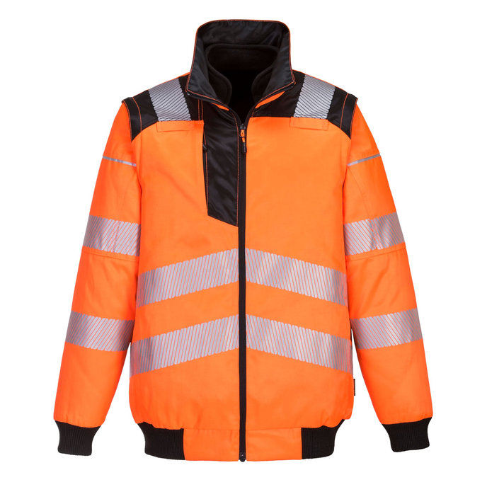 Portwest PW302 PW3 Hi-Vis Pilot Bunda 3 v 1