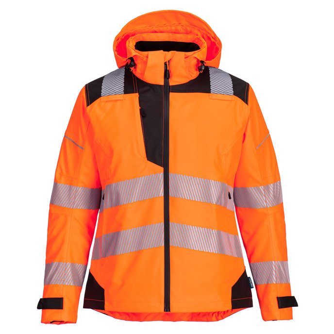 Portwest PW389 PW3 Hi-Vis Dámska nepremokavá reflexná bunda