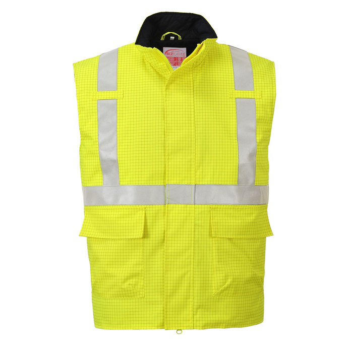 Portwest S776 Bizflame Rain Hi-Vis Nehorľavá antistatická reflexná vesta